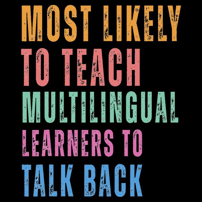 Multilingual Learners To Teach Language Talk Learner 7-Panel Snapback Hat