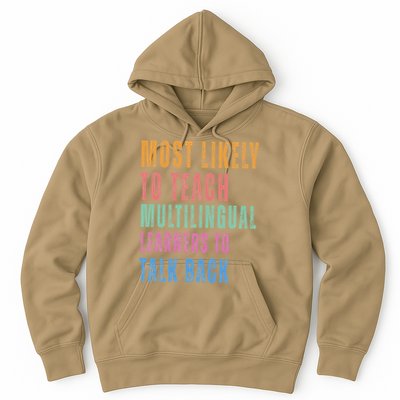 Multilingual Learners To Teach Language Talk Learner Hoodie