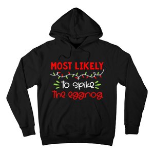 Most Likely To Shirt Funny Matching Family Christmas PJs Hoodie