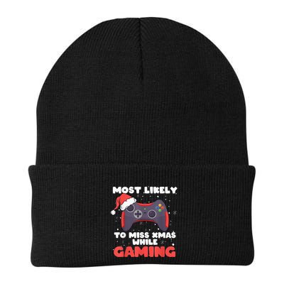 Most Likely To Miss Christmas While Gaming, Xmas Family Beanie