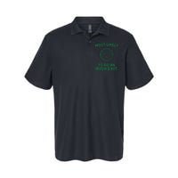 Most Likely To Do An Irish Exit Funny St Patricks Day Softstyle Adult Sport Polo