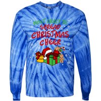 Most Likely To Spread Christmas Cheer Gift Tie-Dye Long Sleeve Shirt