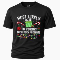Most Likely To Forget The Hidden Presents Funny Christmas Performance Shirt
