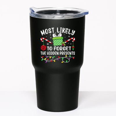 Most Likely To Forget The Hidden Presents Funny Christmas Tumbler