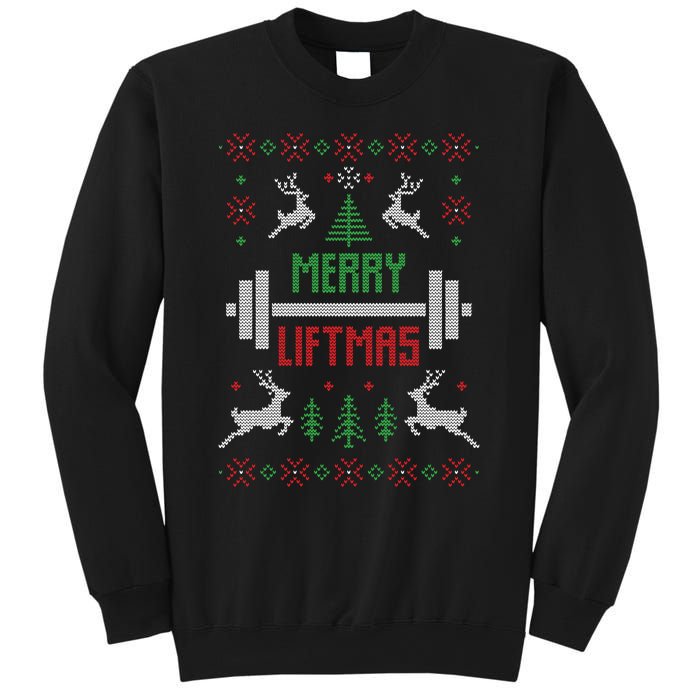 Merry Liftmas Ugly Christmas Sweatshirt