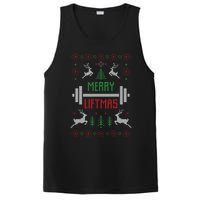 Merry Liftmas Ugly Christmas PosiCharge Competitor Tank