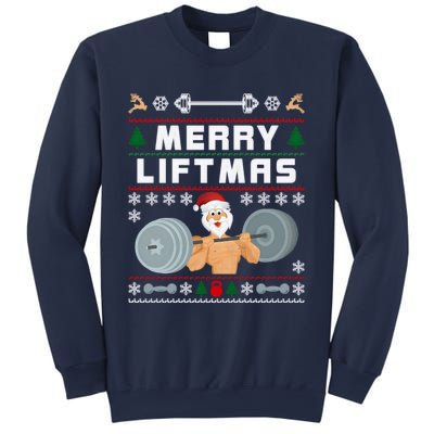 Merry Liftmas Ugly Christmas Sweatshirt