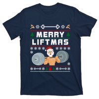 Merry Liftmas Ugly Christmas T-Shirt