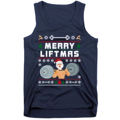 Merry Liftmas Ugly Christmas Tank Top