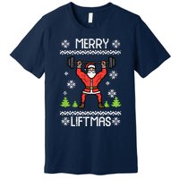 Merry Liftmas Ugly Christmas Xmas Workout Gym Bodybuild Premium T-Shirt