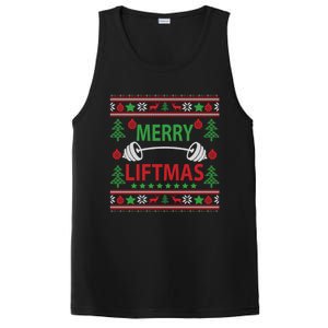 Merry Liftmas Ugly Christmas Gym Workout Cool Gift PosiCharge Competitor Tank