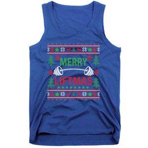 Merry Liftmas Ugly Christmas Gym Workout Cool Gift Tank Top