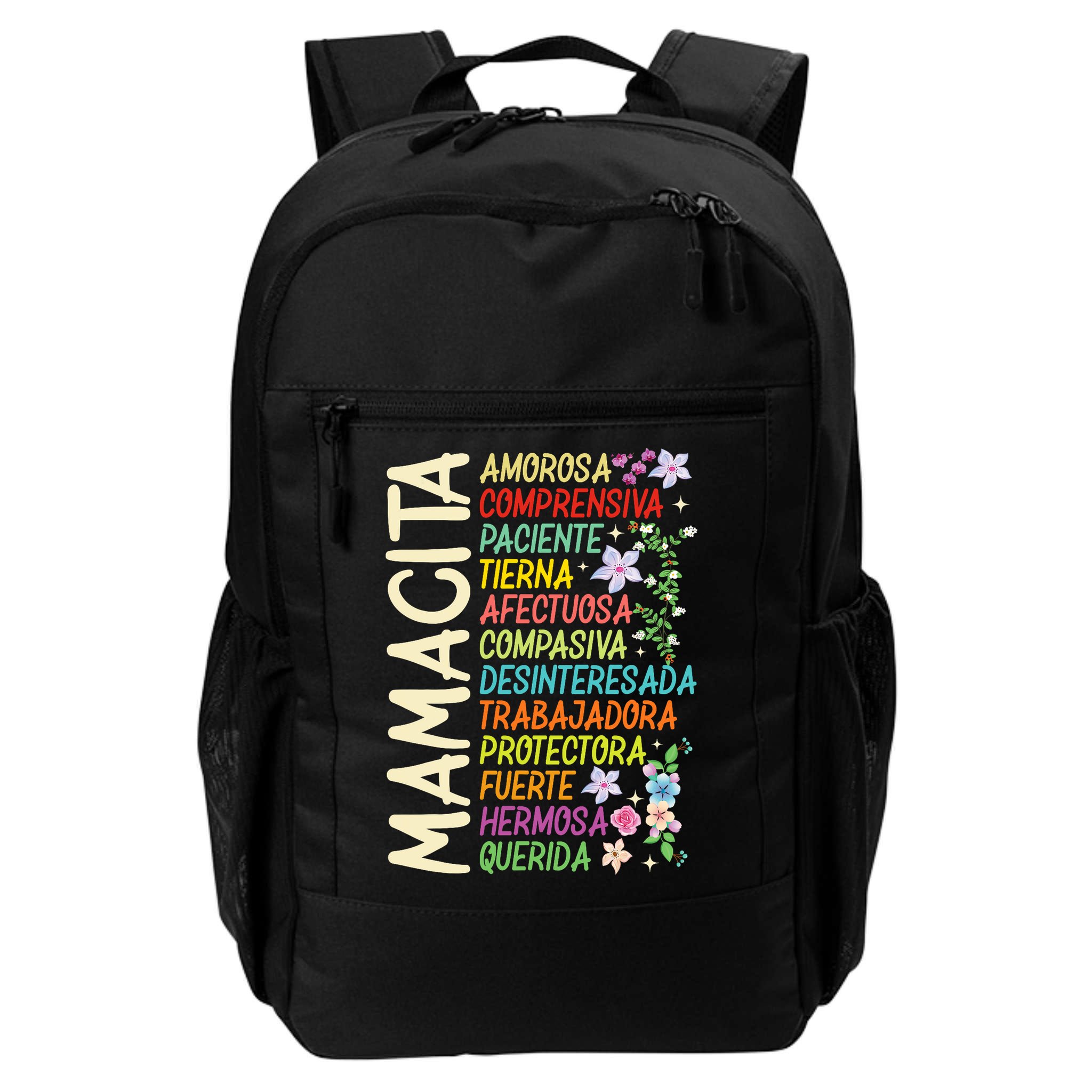 Mother Loving Understanding Patient I Love Mom Mother's Day  Backpack