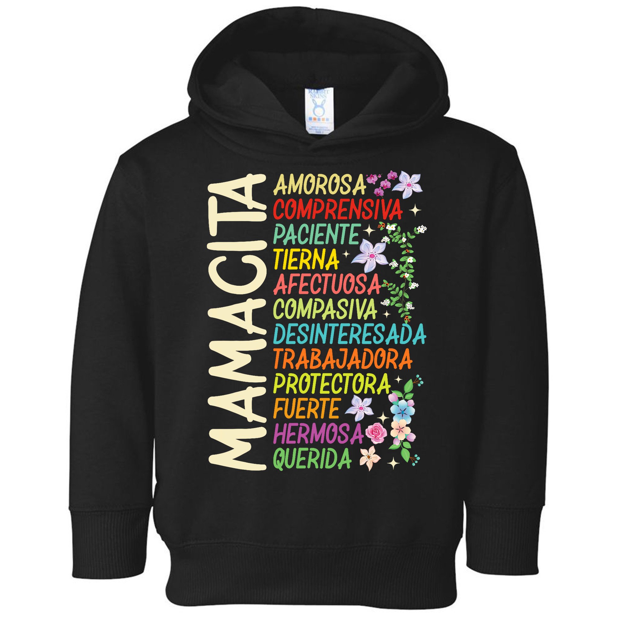 Mother Loving Understanding Patient I Love Mom Mother's Day  Toddler Hoodie