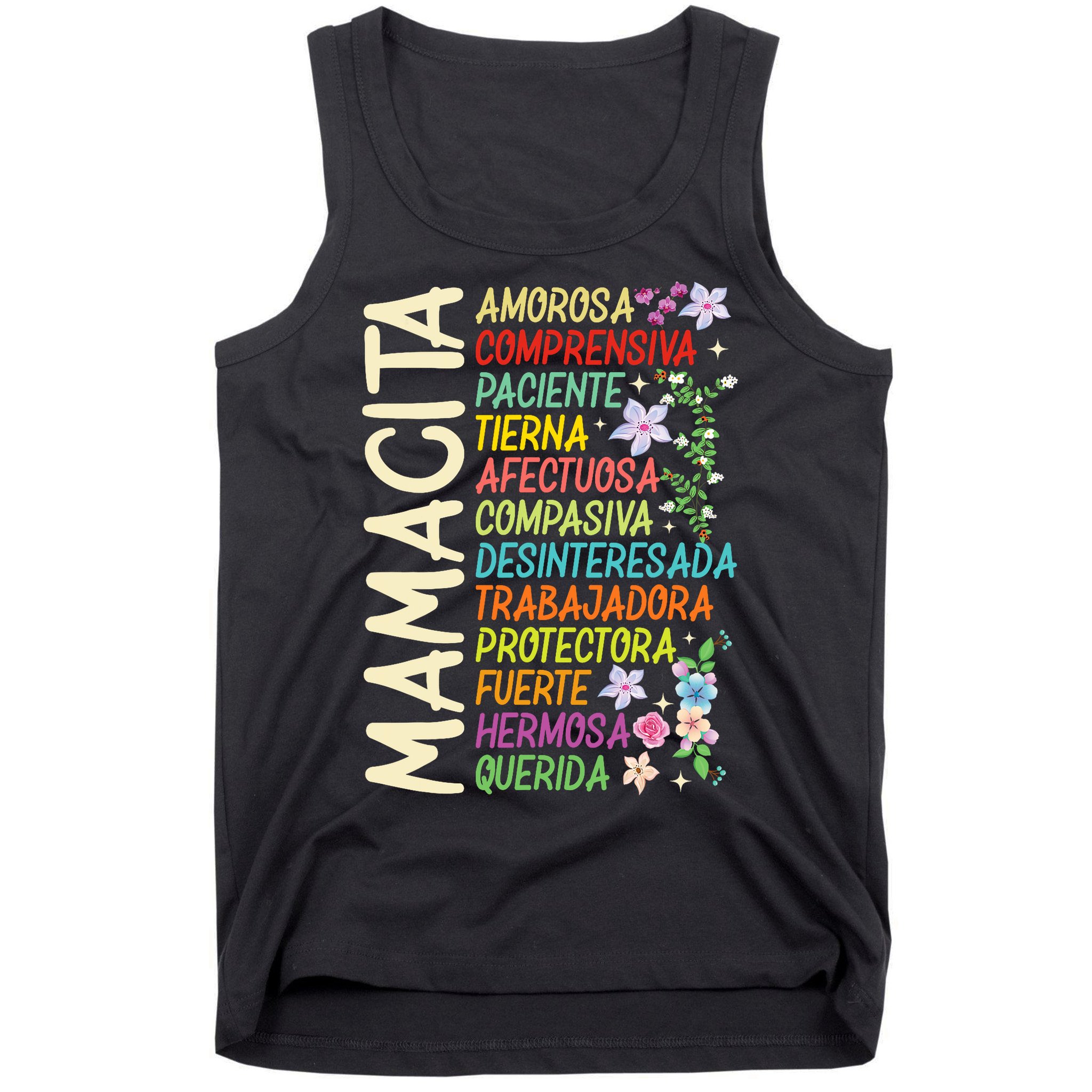 Mother Loving Understanding Patient I Love Mom Mother's Day  Tank Top