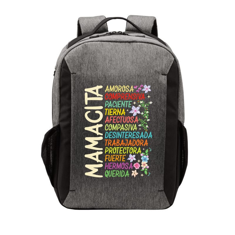 Mother Loving Understanding Patient I Love Mom Mother's Day  Vector Backpack