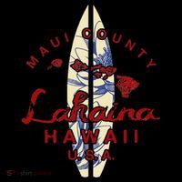 MAUI Lahaina Vintage Hawaiian Islands Hawaii Button