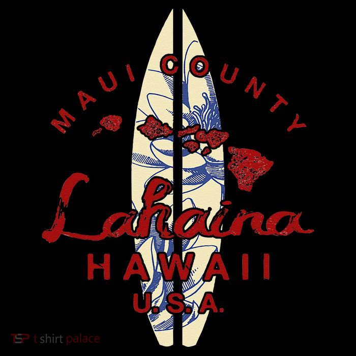 MAUI Lahaina Vintage Hawaiian Islands Hawaii Flatbill Hat