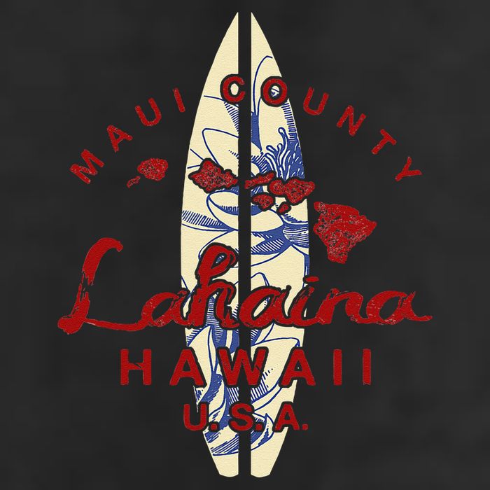 MAUI Lahaina Vintage Hawaiian Islands Hawaii Golf Towel