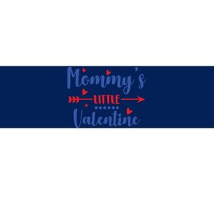 Mommy's Little Valentine Cute Holiday Bumper Sticker