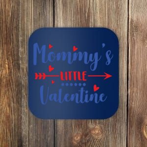 Mommy's Little Valentine Cute Holiday Coaster