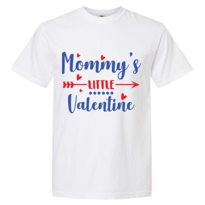Mommy's Little Valentine Cute Holiday Garment-Dyed Heavyweight T-Shirt