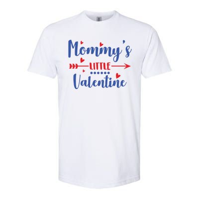 Mommy's Little Valentine Cute Holiday Softstyle® CVC T-Shirt