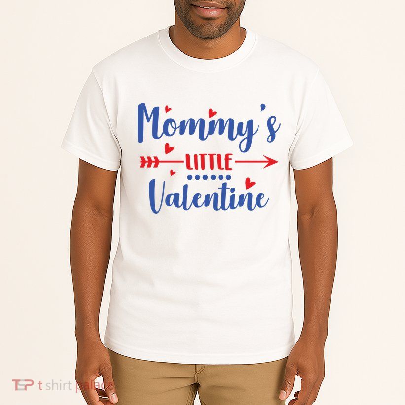 Mommy's Little Valentine Cute Holiday Tall T-Shirt