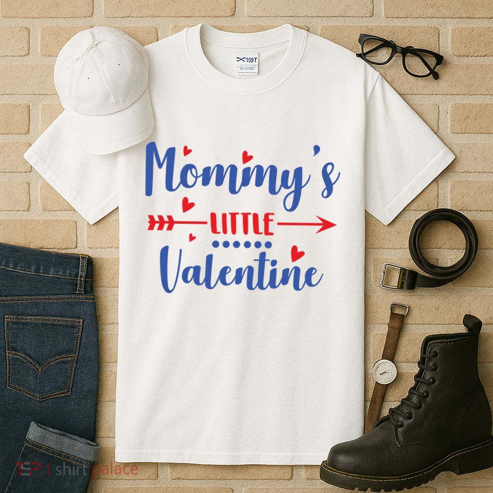 Mommy's Little Valentine Cute Holiday Tall T-Shirt