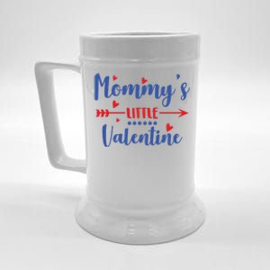 Mommy's Little Valentine Cute Holiday Beer Stein