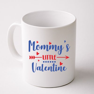 Mommy's Little Valentine Cute Holiday Mug