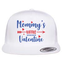 Mommy's Little Valentine Cute Holiday Flatbill Hat