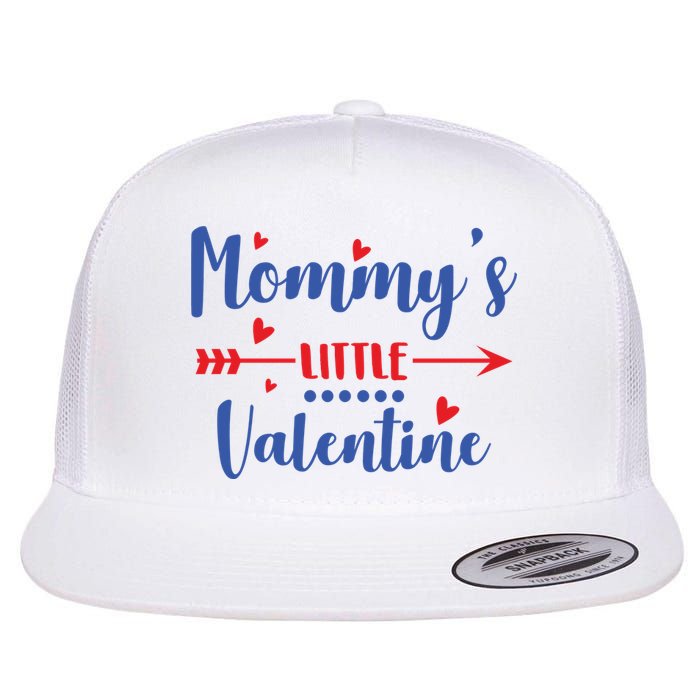 Mommy's Little Valentine Cute Holiday Flatbill Hat