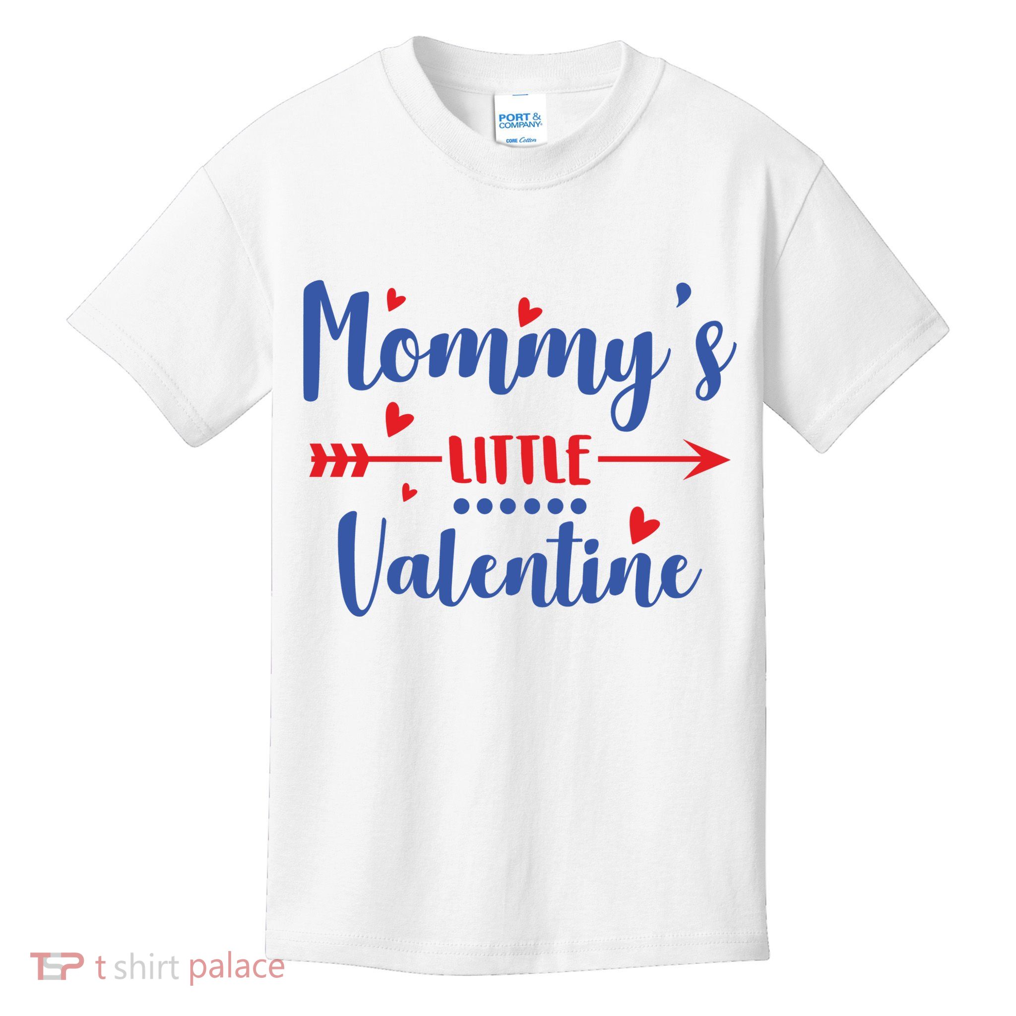 Mommy's Little Valentine Cute Holiday Kids T-Shirt