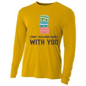 Macaroon Lovers Valentine's Day Gift Cooling Performance Long Sleeve Crew