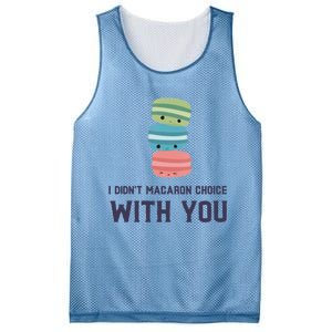 Macaroon Lovers Valentine's Day Gift Mesh Reversible Basketball Jersey Tank