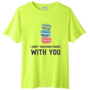 Macaroon Lovers Valentine's Day Gift Tall Fusion ChromaSoft Performance T-Shirt