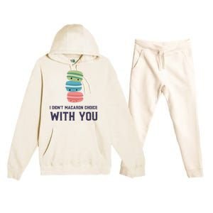 Macaroon Lovers Valentine's Day Gift Premium Hooded Sweatsuit Set