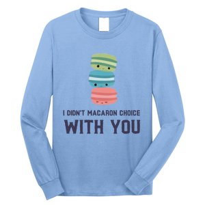 Macaroon Lovers Valentine's Day Gift Long Sleeve Shirt