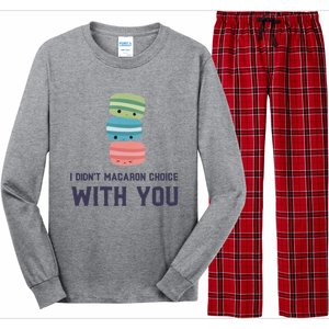 Macaroon Lovers Valentine's Day Gift Long Sleeve Pajama Set