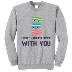 Macaroon Lovers Valentine's Day Gift Tall Sweatshirt