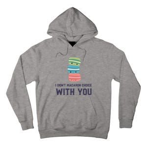 Macaroon Lovers Valentine's Day Gift Tall Hoodie