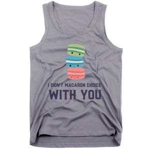 Macaroon Lovers Valentine's Day Gift Tank Top