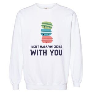 Macaroon Lovers Valentine's Day Gift Garment-Dyed Sweatshirt