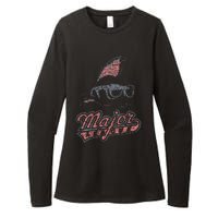 Major League Vintage Womens CVC Long Sleeve Shirt