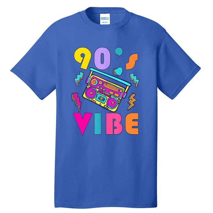 Music Lover Vintage 90s Vibe 90s I Heart The Nineties Tall T-Shirt