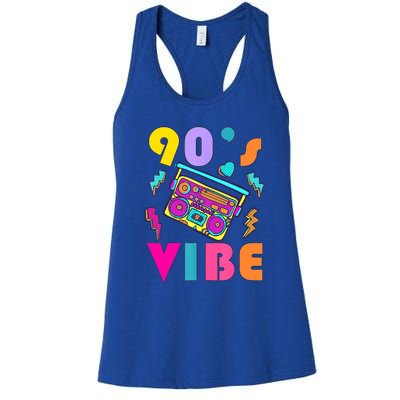 Music Lover Vintage 90s Vibe 90s I Heart The Nineties Women's Racerback Tank