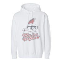 Major League Vintage Logo Garment-Dyed Fleece Hoodie