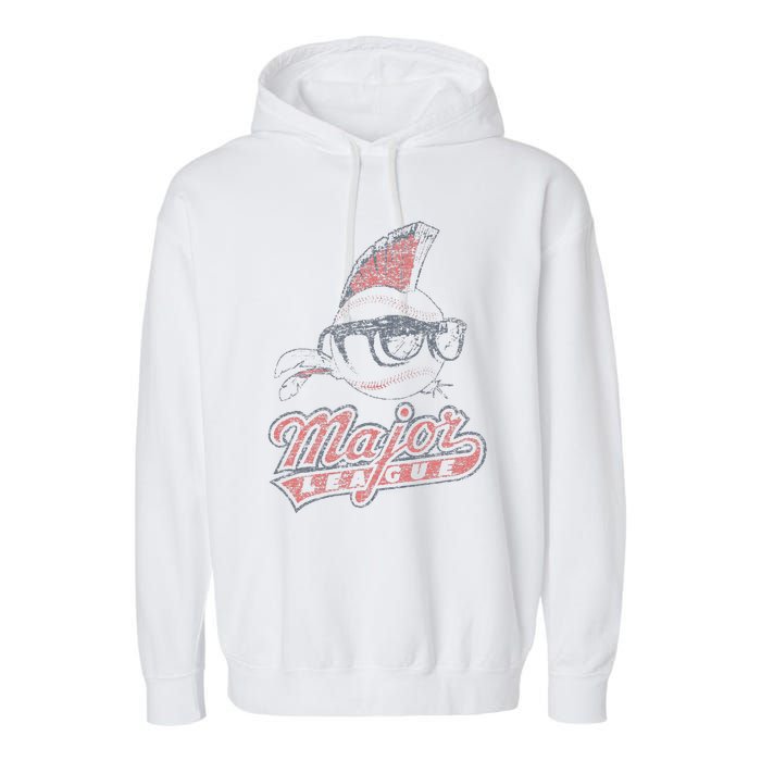 Major League Vintage Logo Garment-Dyed Fleece Hoodie