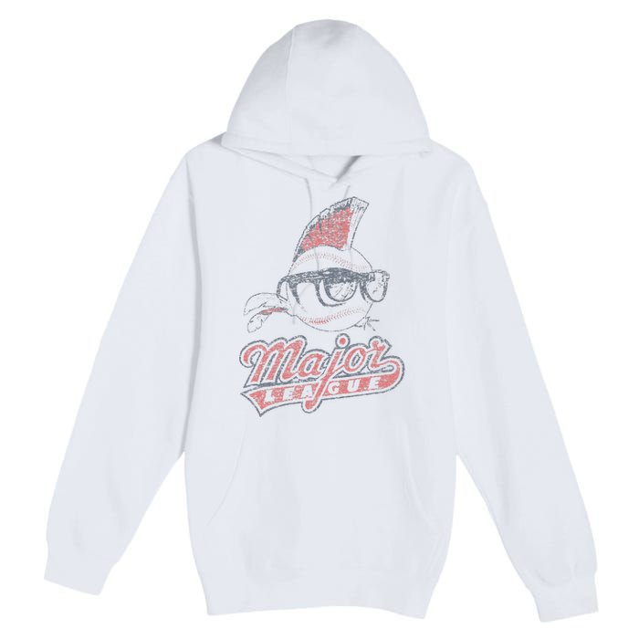 Major League Vintage Logo Premium Pullover Hoodie